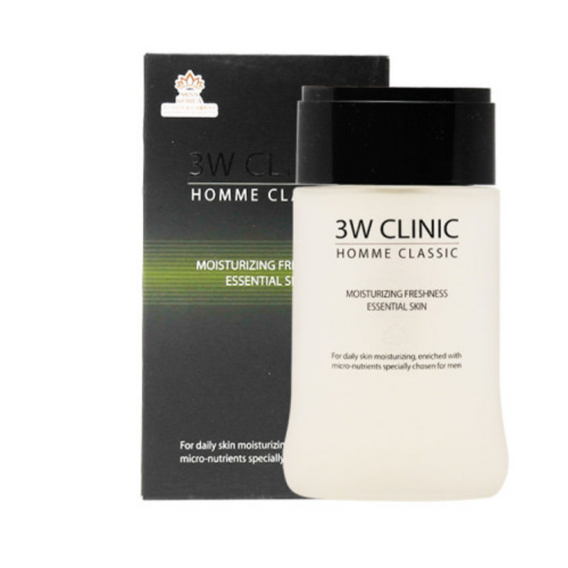 3Wclinic Homme  Classic Essential Skin Care 2 Set for men.
