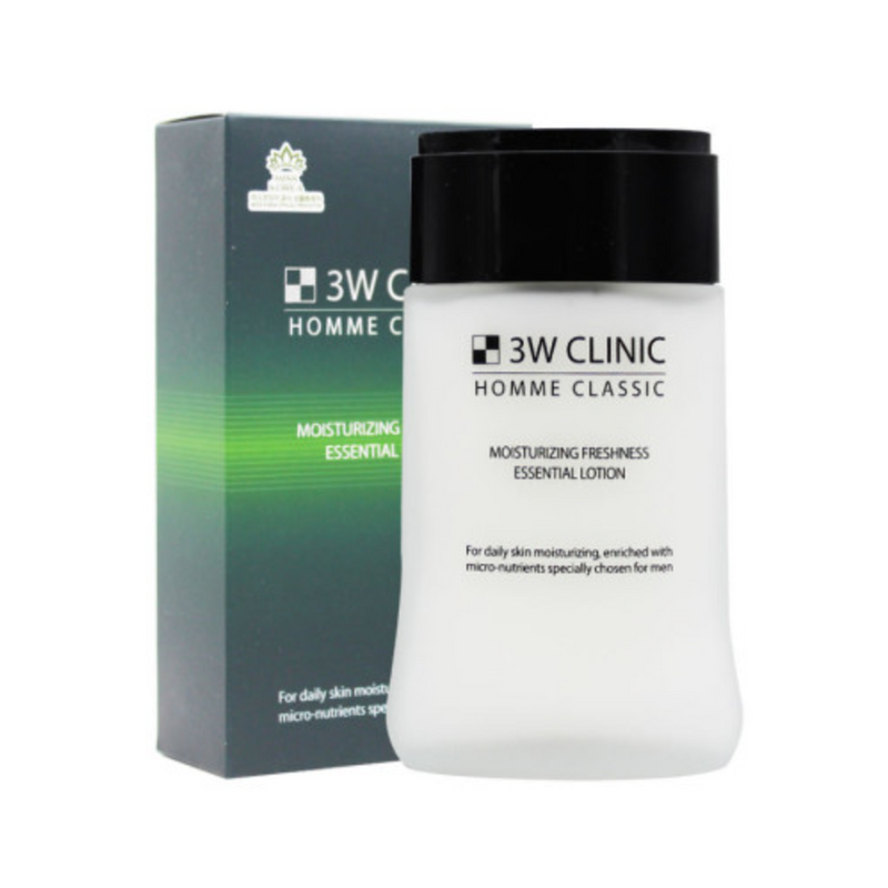 3Wclinic Homme  Classic Essential Skin Care 2 Set for men.