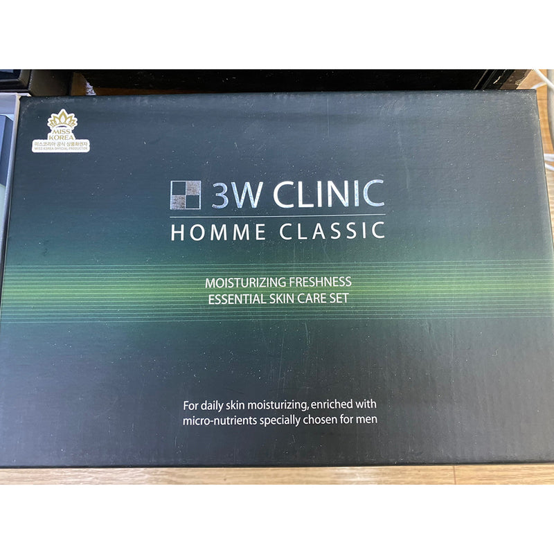 3Wclinic Homme  Classic Essential Skin Care 2 Set for men.