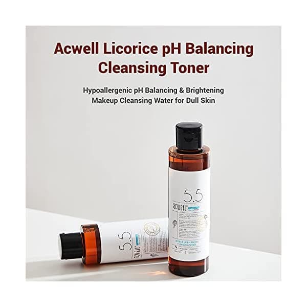ACWELL Licorice pH Cleansing Balancing Toner 150ml Korean skincare Kbeauty Cosmetics