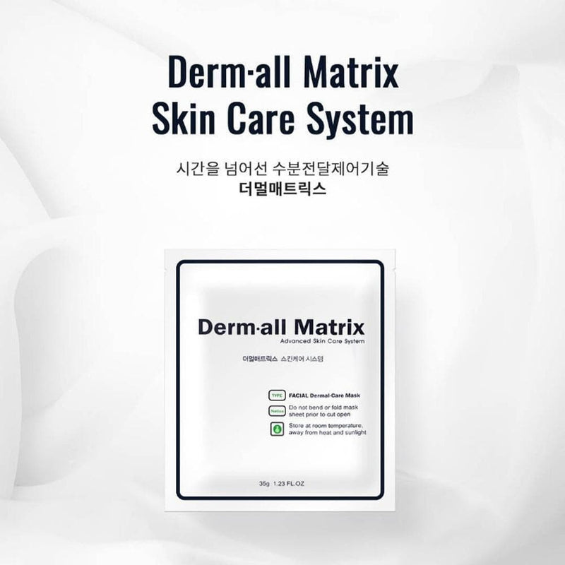 Derm-all Matrix Facial Dermal Care Mask (4 sheets).