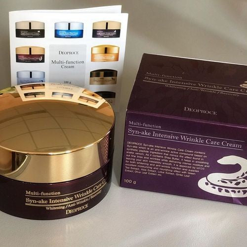 DEPROCE SYNAKE INCENTIVE WRINKLE CARE CREAM 100g Korean skincare Kbeauty Cosmetic