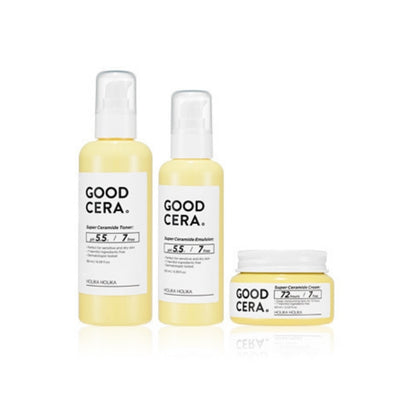 Holika holika, Holika Holika Good Cera Super Ceramide Skin Care, Toner, Emulsion, Cream