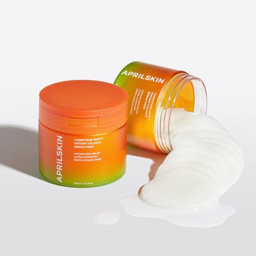 APRILSKIN Carrotene IPMP Instant Calming Serum Pads 220ml / 80ea.
