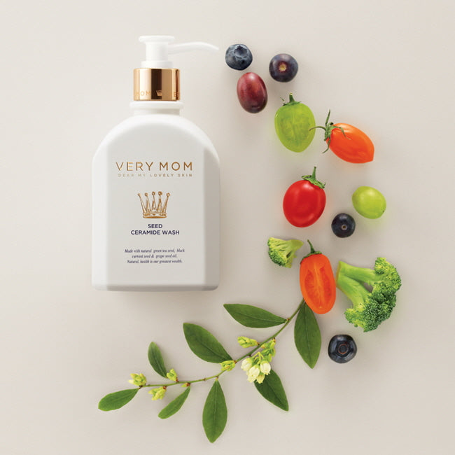 VERY MOM Seed Ceramide Wash 300ml Korean skincare Kbeauty Cosmetics