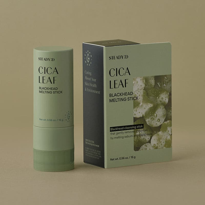 STEADY:D Cica Leaf Blackhead Melting Stick 16g Korean skincare Kbeauty Cosmetics