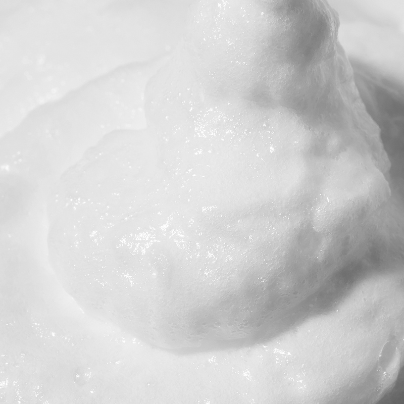Creamy, Cream texture, Facial cleanser where triple hyaluronic acid delivers moisture, A rich foam helps removes impurities from the skin, Massaging