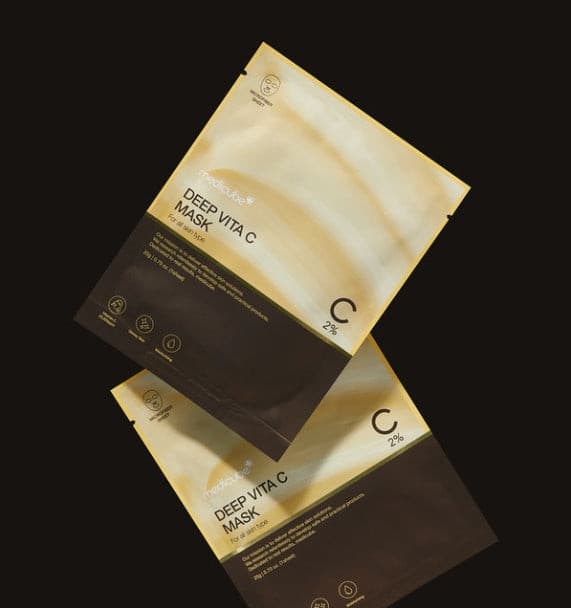 MEDICUBE Deep Vita C Mask Korean skincare Kbeauty Cosmetics