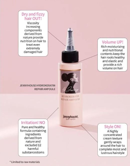 JENNY HOUSE ydrokeratin Repair Ampoule 100ml (231014).