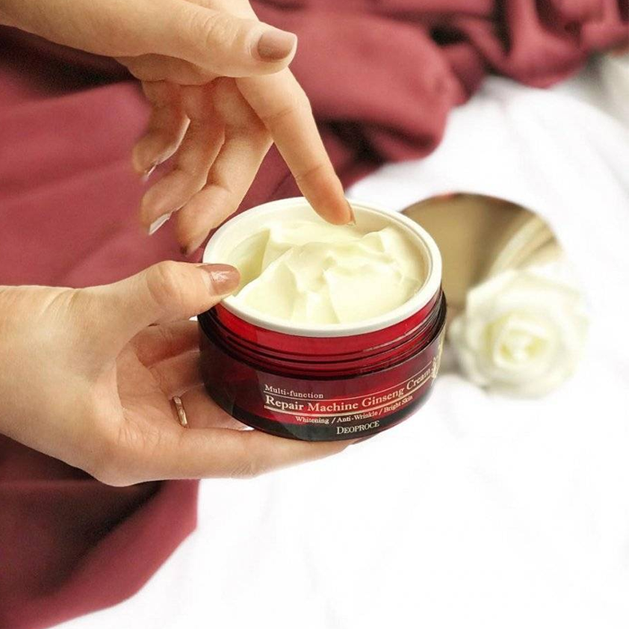 DEOPROCE Repair Machine ginseng cream 100g Korean skincare Kbeauty Cosmetic