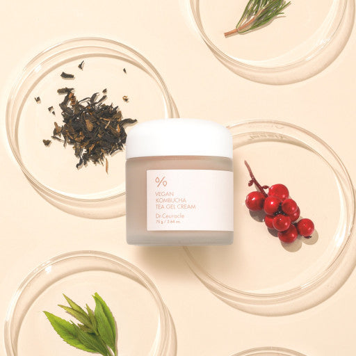DR.CEURACLE Vegan Kombucha Tea Gel Cream 75g.