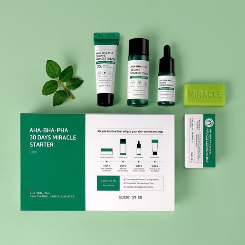 Some By Mi AHA BHA PHA 30 Days Miracle Starter Kit Korean skincare Kbeauty Cosmetics