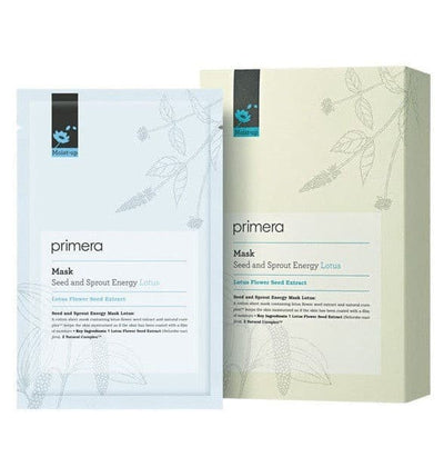 PRIMERA Seed and Sprout Energy Mask Lotus 20ml*5ea Korean skincare Kbeauty Cosmetics