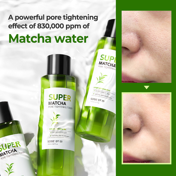SOME BY MI SUPER MATCHA PORE TIGHTENING TONER 150ml Korean skincare Kbeauty Cosmetics