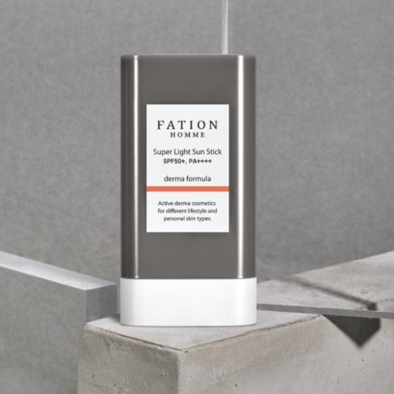FATION Homme סופר אור שמש מקל 19g קוריאנית טיפוח העור Kbeauty קוסמטיקה