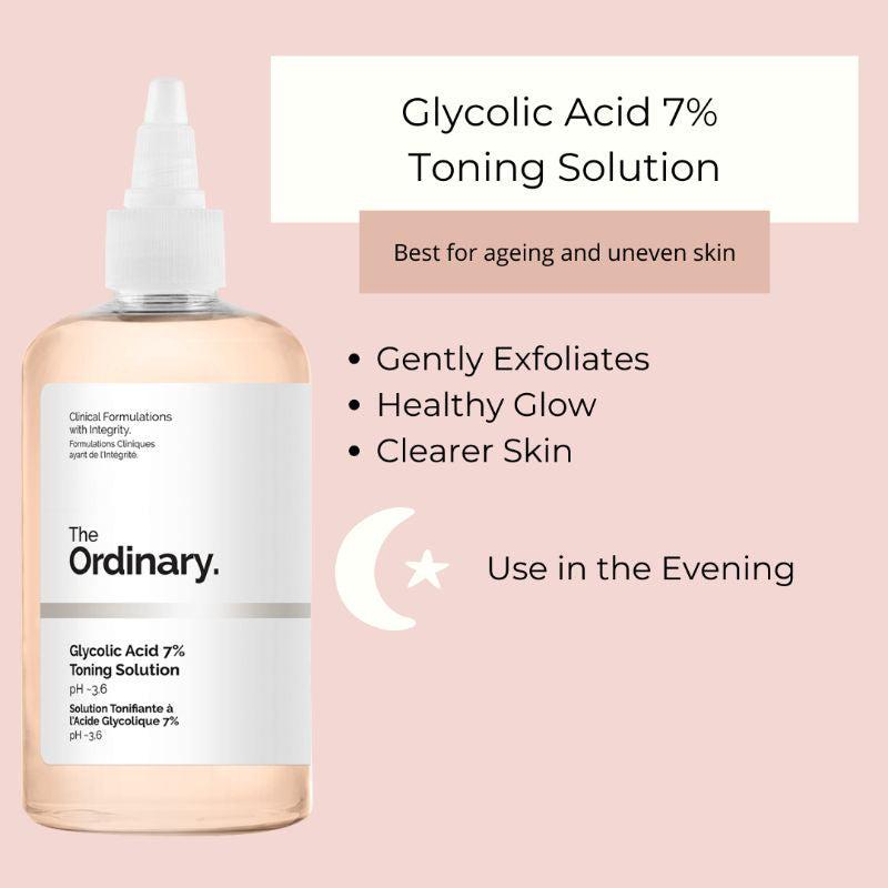 The Ordinary Glycolic Acid 7% Toning Solution 240ml.
