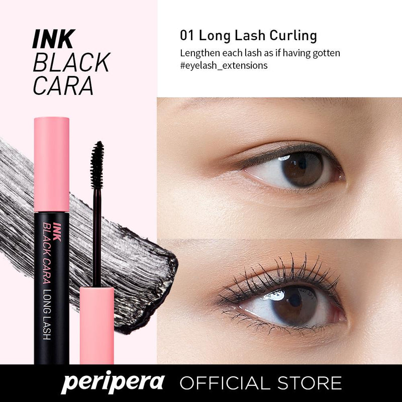 PERIPERA Ink Black Cara (3Type) Korean Kbeauty Cosmetics