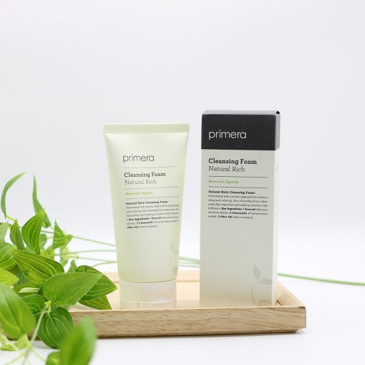 PRIMERA Natural Rich Cleansing Foam 150ml Korean skincare Kbeauty Cosmetics