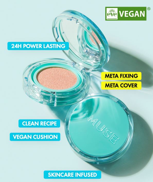 AMUSE Meta Fixing Vegan Cushion SPF45 PA++ 15g.