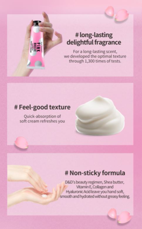 DUFT&DOFT Pink Breeze Nourishing Hand Cream 50ml.