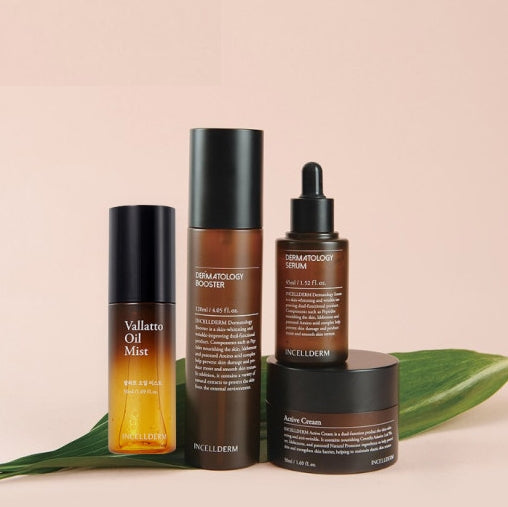 Incellderm 4 Set Cream Essence Booster Mist Korean skincare Kbeauty Cosmetics