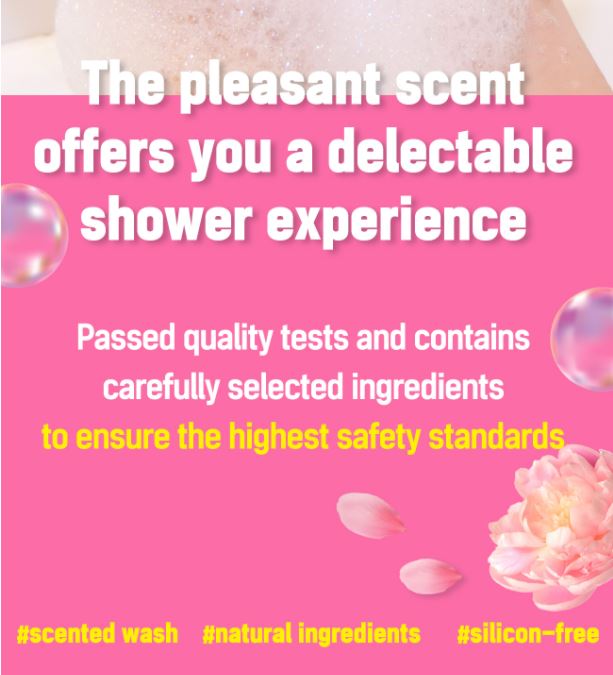 DUFT&DOFT Pink Breeze Perfumed Body Wash 500ml.