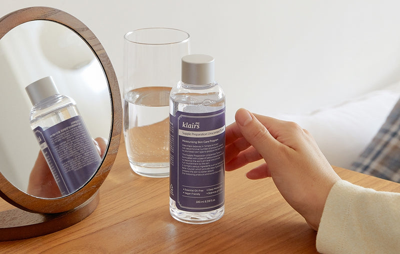 Klairs Supple Preparation Unscented Toner 180ml Korean skincare Kbeauty Cosmetics