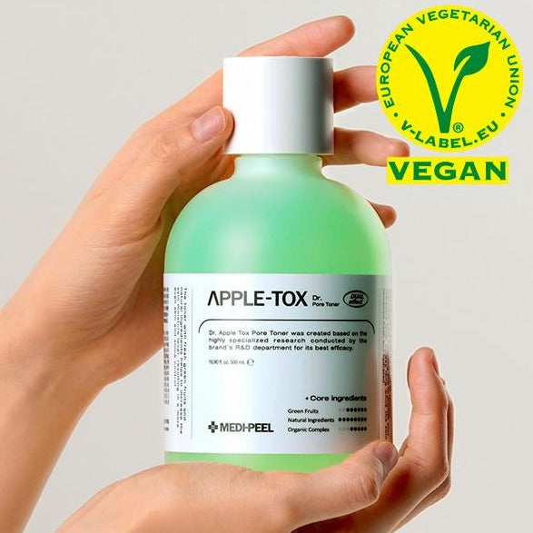 MEDI-PEEL Dr.Apple-Tox Pore Toner 500ml Korean skincare Kbeauty Cosmetics