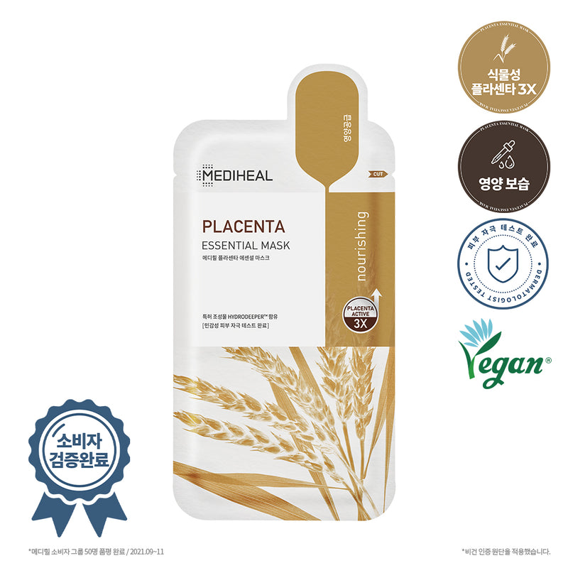 MEDIHEAL Placenta Essential Mask 24ml *10ea.