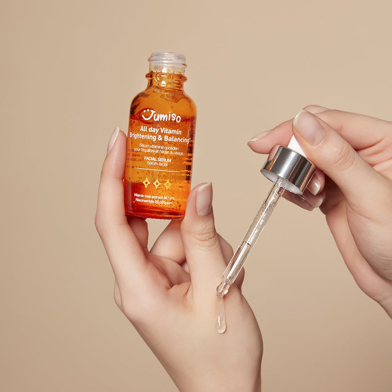 JUMISO All Day Vitamin Brightening & Balancing Facial Serum 30ml.