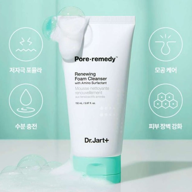 DR.JART Pore-remedy Renewing Foam Cleanser 150ml.