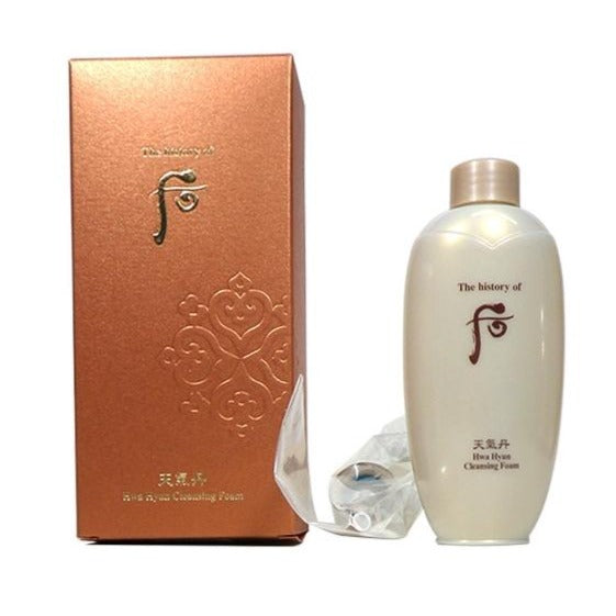 THE HISTORY OF WHOO Cheongidan Radiant Cleansing Foam 200ml Korean skincare Kbeauty Cosmetics