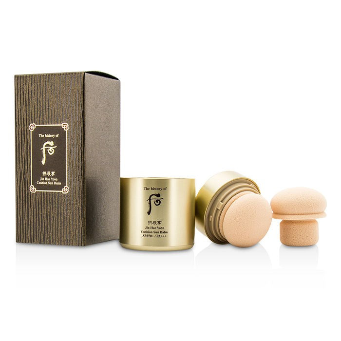 THE HISTORY OF WHOO Jin Hae Yoon Cushion Sun Balm SPF50+ PA+++ with Package