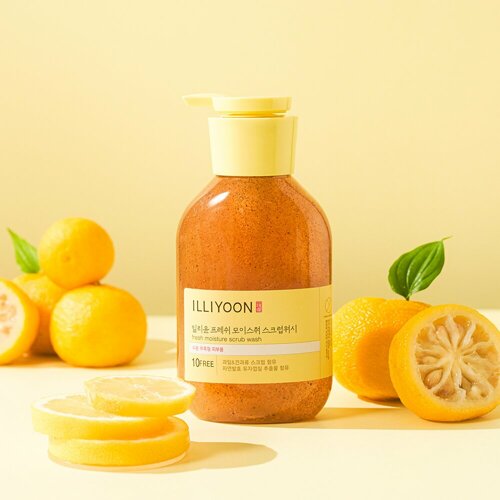 LLIYOON Fresh Moisture Scrub Wash 400ml.