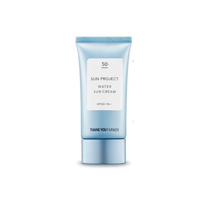 THANK YOU FARMER Sun Project Water Sun Cream 50ml SPF50+ PA+++ Korean skincare Kbeauty Cosmetics