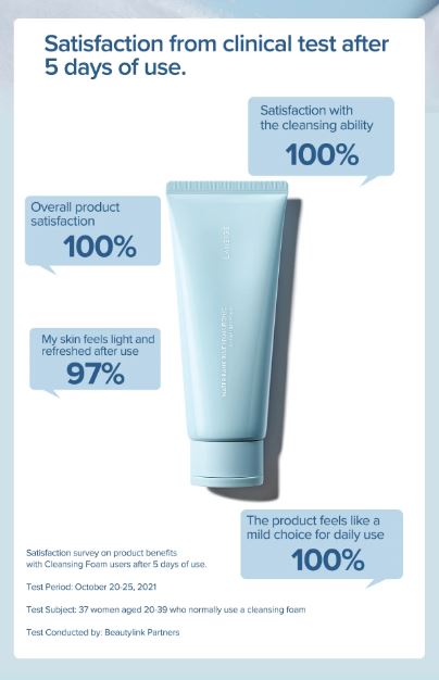LANEIGE Water Bank Blue Hyaluronic Cleansing Foam 150g.