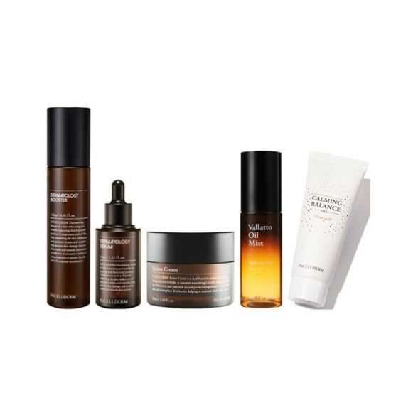 Incellderm 5 Set Cream Booster Serum Mist Calming Gel Korean skincare Kbeauty Cosmetics