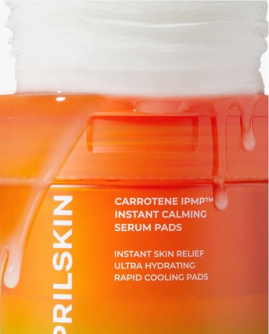 APRILSKIN Carrotene IPMP Instant Calming Serum Pads 220ml / 80ea.