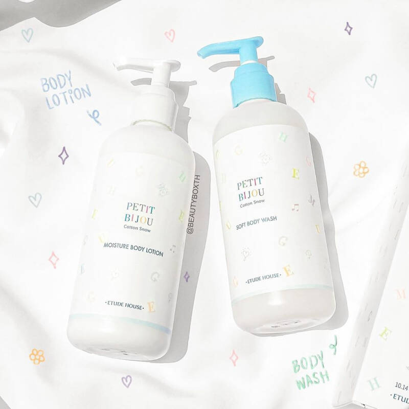 ETUDE HOUSE Petit Bijou Cotton Snow Moisture Body Lotion 300ml.
