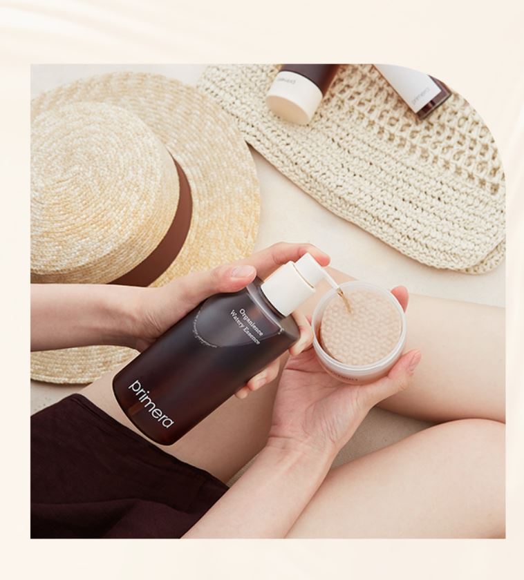 PRIMERA Organience Watery Essence 380ml Jumbo Edition.