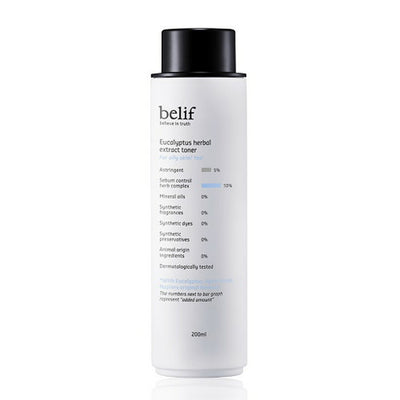 Belif, Belif Eucalyptus Herbal Extract Toner 200ml, Eucalyptus, Herbal, Toner
