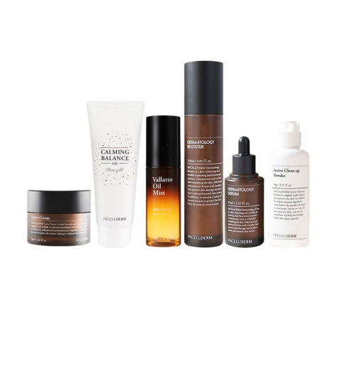 Incellderm 6 Set Cream Booster Serum Cleanser Mist Calming Gel Korean skincare Kbeauty Cosmetics