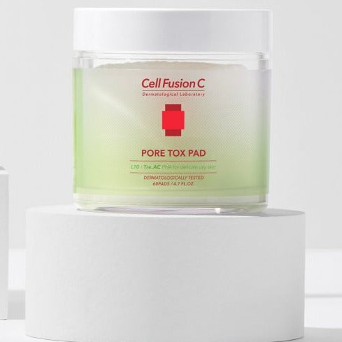 CELL FUSION C Tre.AC Pore Tox Pad 60ea 140ml.