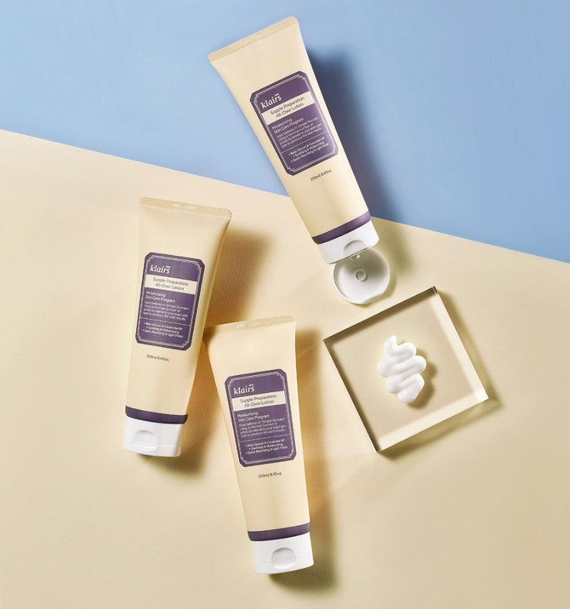Klairs Supple Preparation All Over Lotion 250ml Korean skincare Kbeauty Cosmetics