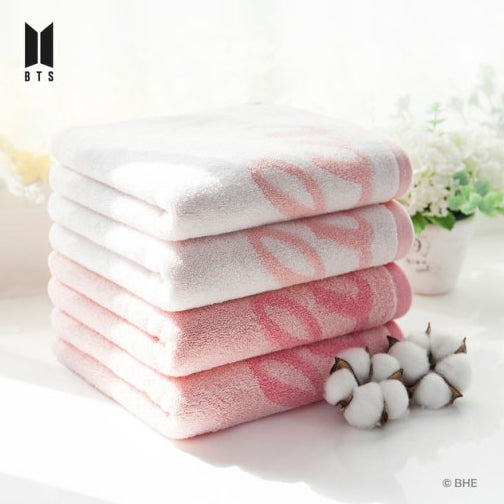 BTS BOY WITH LUV 2 sheets of face towel 170g Korean Kbeauty