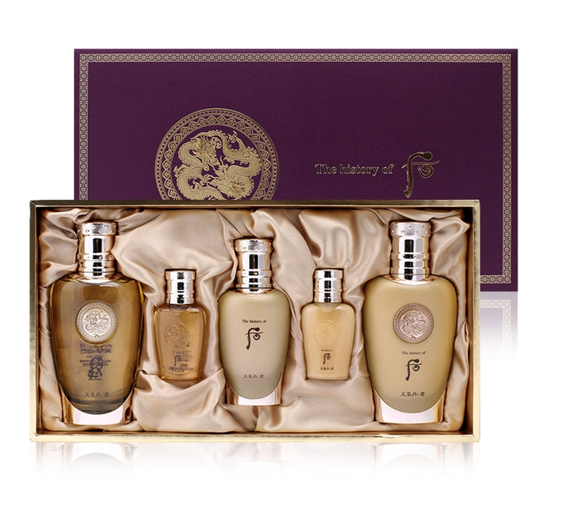 THE HISTORY OF WHOO Chengidan gun 3pcs set (for Men) Korean skincare Kbeauty Cosmetics