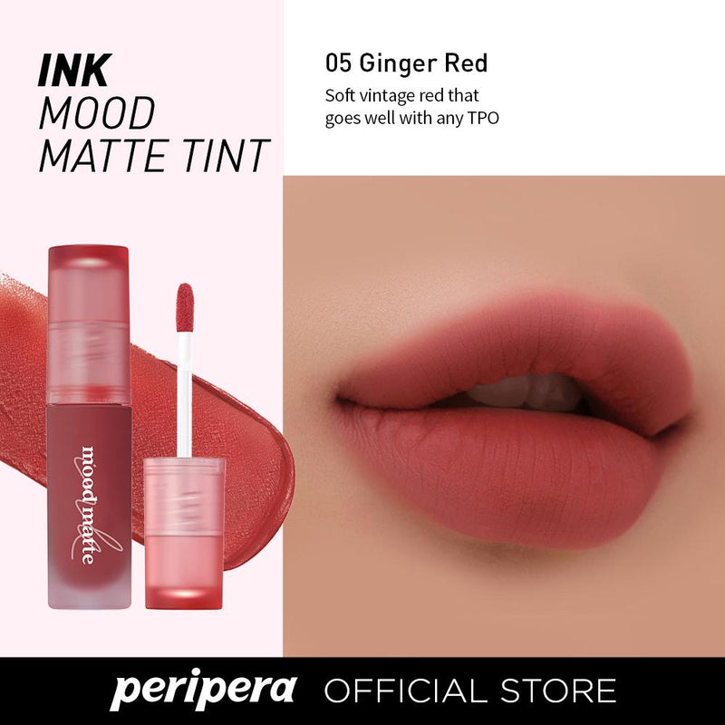 PERIPERA INK MOOD MATTE TINT (5 Colores) Korean Kbeauty Cosmetics