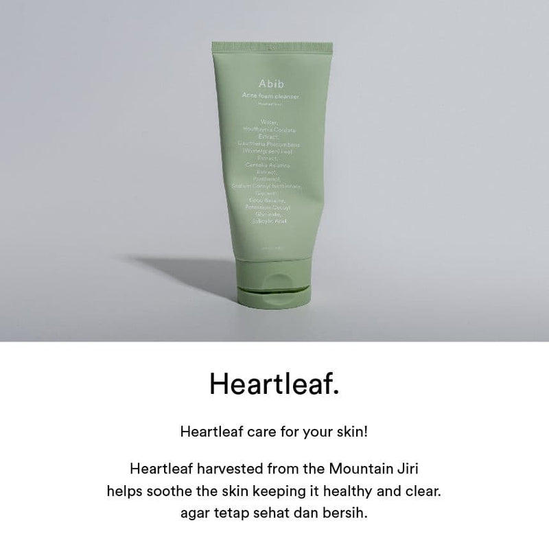 ABIB Acne Foam Cleanser Heartleaf Foam 150ml.
