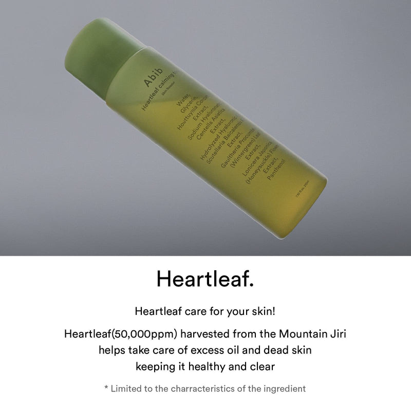 ABIB Heartleaf Calming Toner Skin Booster 210ml.