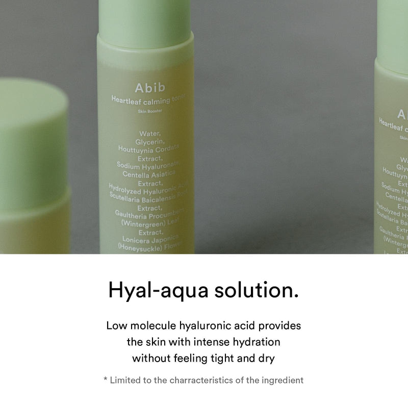 ABIB Heartleaf Calming Toner Skin Booster 210ml.
